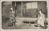 歌舞伎　野崎村の段　お染　その他/Osome and One Other Character in the Nozakimura Act of Kabuki Play image
