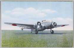 日本航空輸送株式会社旅客機 ロックヒード14WG / Japan Airlines Aircraft, Lockheed 14WG image