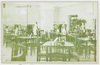 大連駅頭新風景　大連駅待合所食堂内部/Scenes in Front of Dalian Station. Inside the Restaurant in Dailian Station. image