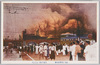 大正12.9.1　東京大震災　数寄屋橋付近の猛炎/Intense Fire near Sukiyabashi Bridge after the Great Kanto Earthquake in Tokyo on September 1, 1923 image