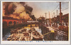 大正12.9.1　東京大震災　京橋山下橋付近の猛火/Fire near Yamashitabashi Bridge in Kyōbashi after the Great Kanto Earthquake in Tokyo on September 1, 1923 image