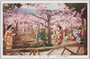 明治の俤　桜の会　元禄の花見　(生き人形)/Photo of Cherry Blossom Party from 