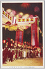 奉祝銀婚式記念　奉祝提灯行列/People Holding Celebratory Lanterns at the Celebration of Emperor Taishō's Silver Wedding Anniversary image