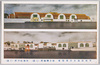 平和記念東京博覧会　動力機械館(上図)交通航空館(下図)/Machinery Pavilion (Above) and Transportation and Aviation Pavilion (Below) of the Peace Commemoration Tokyo Exposition  image