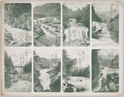 裁断前絵ハガキ 暑中見舞い / Uncut Picture Postcard of Summer Greetings image