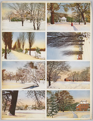 裁断前絵ハガキ 北海道 中島公園 / Uncut Picture Postcard of "Nakajima Park in Hokkaidō" image