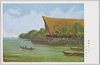 探検画家三迫先生写生画集 南洋風景風俗(A) / Album of Sketches "Customs and Landscapes of the Southern Islands (A)" by Misako Seishū (Explorer and Painter) image