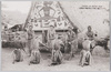 アバイを後に興ずるカナカの棒踊り/Kanaka Stick Dance in Front of Abai (Traditional House) image