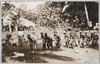 南洋パラオ島風俗　パラオ島民踊(男)/(Customs of Palau Islands) Men Dancing  image