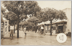 南洋パラオ島コロール町表通り / Main Street in Koror on Palau Islands (South Sea Islands) image
