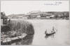 水郷名所　十六島より潮来町を望む/Famous Lake District Views: Itako as Seen from Jūroku Island image
