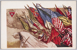 [第一次世界大戦戦勝記念グリーティング　カード] / [World War I Victory Commemoration Greeting Card] image