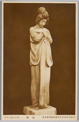 帝国美術院第四回美術展覧会出品 閨怨 / Exhibited at the 4th Art Exhibition of the Imperial Fine Arts Academy, Grudge image