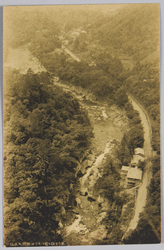 塩原天狗岩ヨリ七ツ岩ト塩釜方面 / View Towards Nanatsuiwa and Shiogama From Shiobara Tenguiwa image