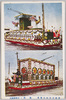 銀婚式奉祝花電車　鳳凰と奉祝銀婚式/Decorated Train Commemorating the Silver Wedding Anniversary, Phoenix and Commemoration of the Silver Wedding Anniversary image