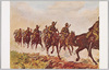 昭和九年特別大演習記念　絵葉書　騎兵/Commemoration of the 1934 Special Military Exercise, Picture Postcard, Cavalry image
