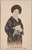 新富座一月狂言二人静　清藤の娘三重子　喜多村緑郎/Shintomiza Theatre, January, Kyōgen Futari Shizuka, Mieko, Daughter of Kiyofuji, Kitamura Rokurō image