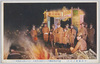 宮城前奉祝緑門と少年団奉祝薪火/Celebratory Green Gates and Celebratory Bonfire by the Boy Scouts in Front of the Imperial Palace image