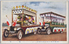 花自働車ふじ　牡丹/Decorated Cars, Wisteria, Peony image