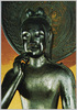 弥勒菩薩(半跏思惟像)/Statue of Mirokubosatsu (Maitreya), (Seated Statue Half-Inclined in Meditation) image