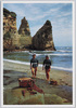 御宿の海女/Ama (Female) Divers at Onjuku Beach image