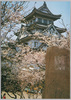 春の大垣城と野村藤陰の碑/Ōgaki Castle in Spring and the Monument of Tōin Nomura image