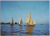 琵琶湖　湖上のヨット/Yacht on the Lake, Lake Biwa image