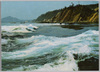 鳴門海峡　干潮時の落差/Different Water Levels at Low Tide, Naruto Strait image