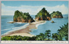 伊豆国立公園堂ケ島　三四郎及び瀬浜の景/Sanshirōjima Island and Sebama Beach, Dōgashima, Izu National Park image