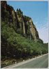 層雲峡　新緑の天城岩の壮観/Trees and the Amagiiwa Rock, Formation,Sōunkyō Gorges   image