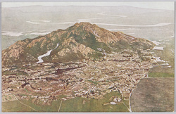 東京大連間定期航空の旅客機より見たる満州国大孤山 / Mt. Dagu in Manchuria as Seen from a Scheduled Commercial Flight between Tokyo and Dalian image