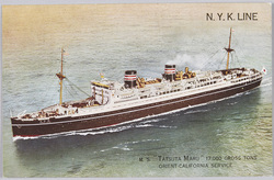 N.Y.K.LINE M.S.“TATSUTA MARU(日本郵船 竜田丸)" / N.Y.K.LINE M.S.“TATSUTA MARU" image