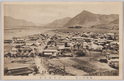 信州埴科郡 戸倉温泉全景 / Full View of the Tokura Hot Springs Resort in Hanishinagun, Shinshū image