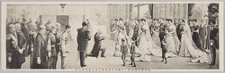 先帝御崩御当夜ノ正殿各皇族宮殿下及元老国務大臣 / Members of the Imperial Family and Former Prime Ministers on the Night when the Emperor Meiji Passed Away image