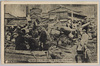 明治四十三年八月大洪水ノ実況 向島札幌ビール裏手避難者/Actual Scene of the Great Flood of August 1910, Evacuees Behind the Sapporo Breweries Building, Mukōjima image