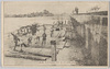 千住新開橋流出ノ惨状/Damaged Shinkaibashi Bridge in Senju image