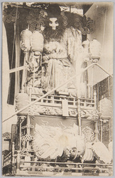凱旋記念 江戸名物山車 / Commemoration of the Triumphant Return, Picture Postcards of Edo Festival Parade Floats image