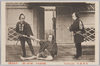 白梅源次(尾上松之助)　纏持鉄五郎(実川延一郎)/Shiraume Genji (Onoe Matsunosuke), Matoiwamochi Tetsugorō (Jitsukawa Enichirō) image
