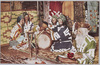 アイヌの出産/Ainu Woman Giving Birth image