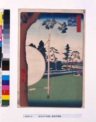名所江戸百景 高田の馬場 / One Hundred Famous Views of Edo: Takada Riding Ground image