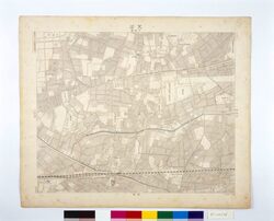 天沼地図(東京市杉並区 十七号ノ八) / Map of Amanuma (Tokyoshi, Suginamiku, 17-8) image