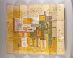 江戸城本丸御殿表向絵図 / Document Related to Samurai Class and Blue Print image