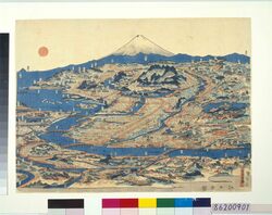 江戸鳥瞰図 / Edo Chōkanzu (Bird's Eye View of Edo) image