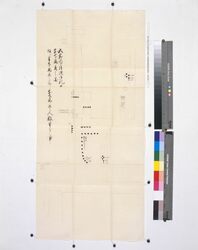 内桜田門番所関係絵図 五節句月次御礼日本下馬立之図 / Document Related to Samurai Class and Blue Print image