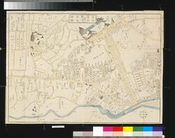 近江屋版江戸切絵図 改正 雑司ケ谷音羽辺図 / Area Map of Edo by Ōmiya: Zōshigaya Otowa (Revised) image