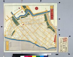 尾張屋版江戸切絵図 御江戸番町絵図 / Area Map of Edo by Owariya: Oedo Banchō image