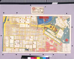 尾張屋版江戸切絵図 下谷絵図 / Area Map of Edo by Owariya: Shitaya image