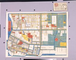 尾張屋版江戸切絵図 深川絵図 / Area Map of Edo by Owariya: Fukagawa image