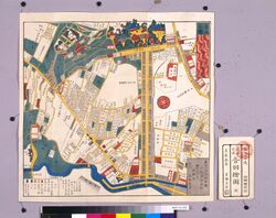 尾張屋版江戸切絵図 音羽絵図 / Area Map of Edo by Owariya: Otowa image
