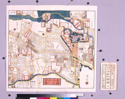 尾張屋版江戸切絵図 東都小石川絵図 / Area Map of Edo by Owariya: Tōto Koishikawa image
